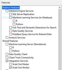SQL Server Installation Media - Feature Selection SQL Server Installation Media - Feature Selection