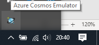 04_first_steps_in_Cosmos_DB_emulator_notification