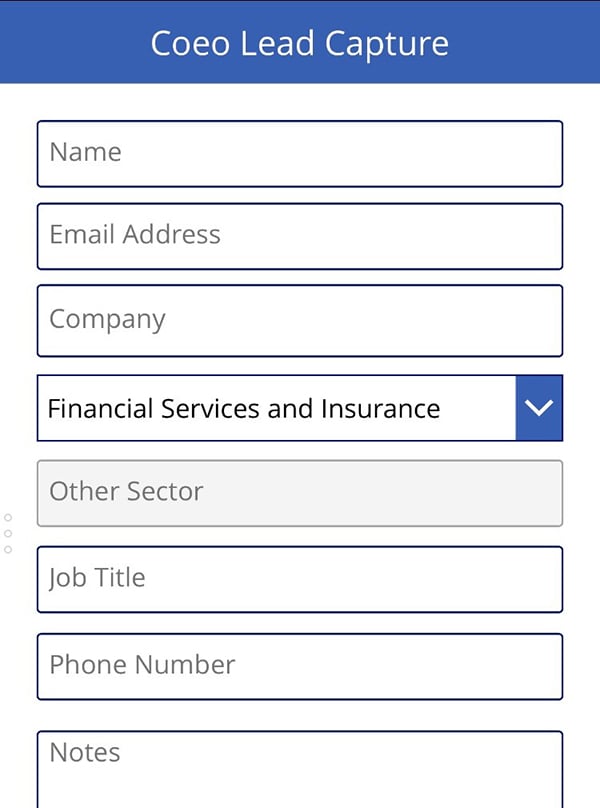 Lead Capture PowerApp