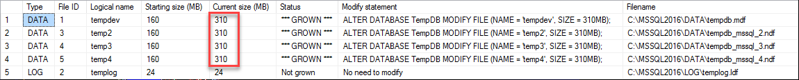 What happens when TempDB grows - after